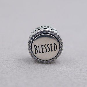 Pandora Blessed Silver Authentic Charm